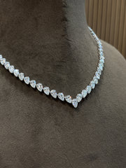 Twilight Shimmer Lab Diamond Necklace | GEMSURE
