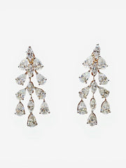 Radiant Prism Lab Diamond Earring | GEMSURE