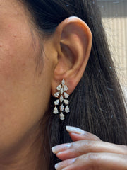 Radiant Prism Lab Diamond Earring | GEMSURE