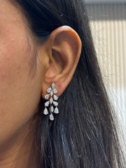 Radiant Prism Lab Diamond Earring | GEMSURE