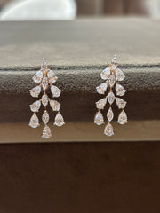 Radiant Prism Lab Diamond Earring | GEMSURE