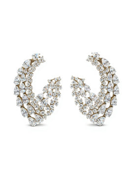 Graceful Horizon Lab Diamond Earring | GEMSURE