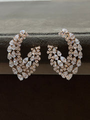 Graceful Horizon Lab Diamond Earring | GEMSURE