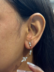 Infinity Sparkle Lab Diamond Earring | GEMSURE
