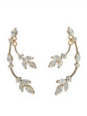Infinity Sparkle Lab Diamond Earring | GEMSURE