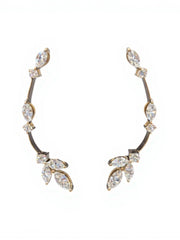 Infinity Sparkle Lab Diamond Earring | GEMSURE