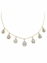 Starlight Glow Lab Diamond Necklace | GEMSURE