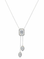 Secret Halo Lab Diamond Necklace | GEMSURE