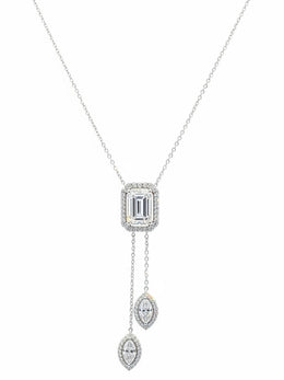 Secret Halo Lab Diamond Necklace | GEMSURE