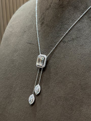 Secret Halo Lab Diamond Necklace | GEMSURE