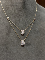 Serene Horizon Lab Diamond Necklace | GEMSURE