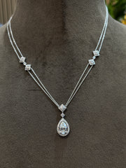 Dusk Memory Lab Diamond Necklace | GEMSURE
