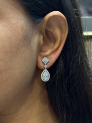 Crystal Verse Lab Diamond Earring | GEMSURE