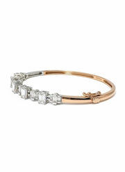 Golden Veil Lab Diamond Bracelet | GEMSURE