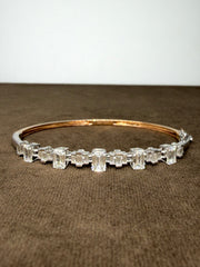 Golden Veil Lab Diamond Bracelet | GEMSURE