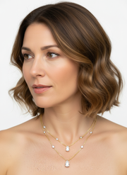 Celestial Glow Lab Diamond Necklace | GEMSURE