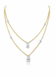 Celestial Glow Lab Diamond Necklace | GEMSURE