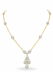 Pure Horizon Lab Diamond Necklace | GEMSURE