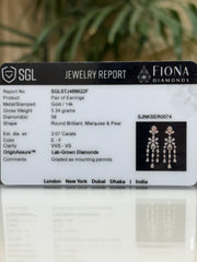 Wild Eternity Lab Diamond Earring | GEMSURE