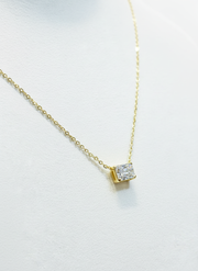 Celestial Drift 1ct Lab Diamond Pendant | GEMSURE