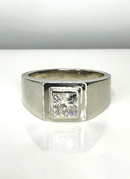 Golden Reverie 1ct Lab Diamond Ring | GEMSURE