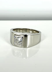 Golden Reverie 1ct Lab Diamond Ring | GEMSURE