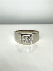 Golden Reverie 1ct Lab Diamond Ring | GEMSURE