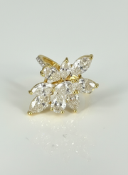 Ivory Crest Lab Diamond Ring | GEMSURE