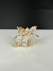 Ivory Crest Lab Diamond Ring | GEMSURE