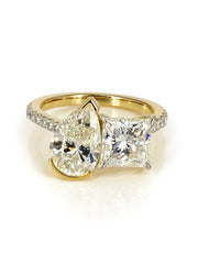 Dusk Horizon Lab Diamond Ring | GEMSURE