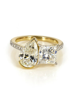 Dusk Horizon Lab Diamond Ring | GEMSURE