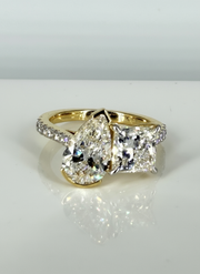 Dusk Horizon Lab Diamond Ring | GEMSURE