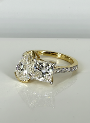 Dusk Horizon Lab Diamond Ring | GEMSURE