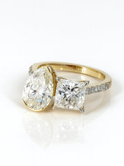 Dusk Horizon Lab Diamond Ring | GEMSURE