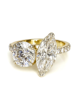 Silent Aura Lab Diamond Ring | GEMSURE