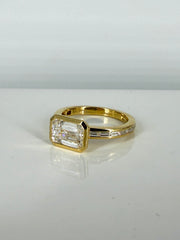 Blush Horizon 2ct Lab Diamond Ring | GEMSURE