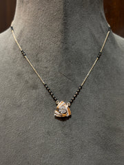 Serene Horizon Lab Diamond Mangalsutra | GEMSURE
