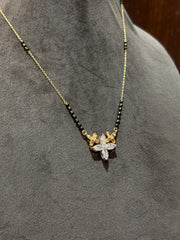Shimmer Crest Lab Diamond Mangalsutra | GEMSURE