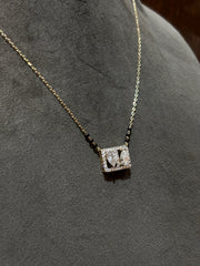 Celestial Mirage Lab Diamond Mangalsutra | GEMSURE