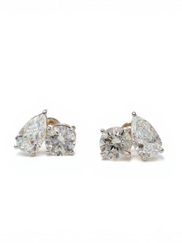 Crystal Allure Lab Diamond Earring | GEMSURE