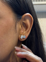 Crystal Allure Lab Diamond Earring | GEMSURE