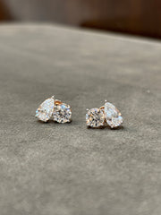 Crystal Allure Lab Diamond Earring | GEMSURE