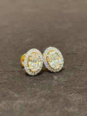 Eternal Thread 1ct Lab Diamond Earring | GEMSURE