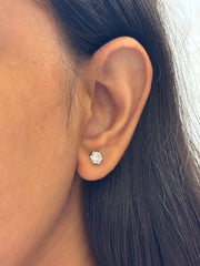 Amber Verse 50 Pointer Lab Diamond Earring | GEMSURE
