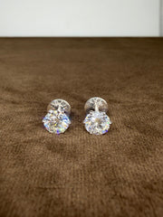 Silent Ember 1ct Lab Diamond Earring | GEMSURE