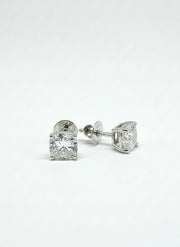 Radiant Crest 1ct Lab Diamond Earring | GEMSURE