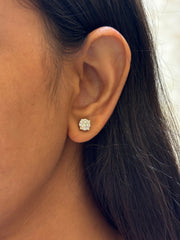 Velvet Oath 1ct Lab Diamond Earring | GEMSURE
