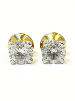 Velvet Oath 1ct Lab Diamond Earring | GEMSURE