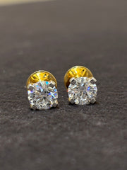 Velvet Oath 1ct Lab Diamond Earring | GEMSURE