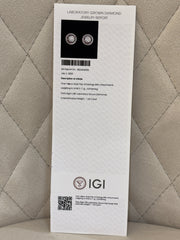 Dream Accord 53 Pointer Lab Diamond Earring | GEMSURE